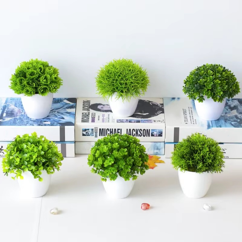 Home Office Simulator - 1pcs Green Plant Potted Plant Simulation