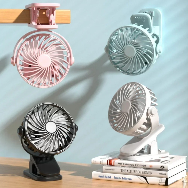 Standing Desk Electric - Portable Clip on Fan USB Desk