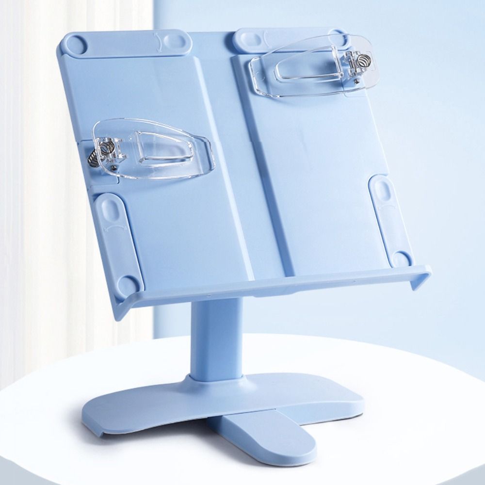 Document Holder Stand - Adjustable Angle Height Desk Books Stand