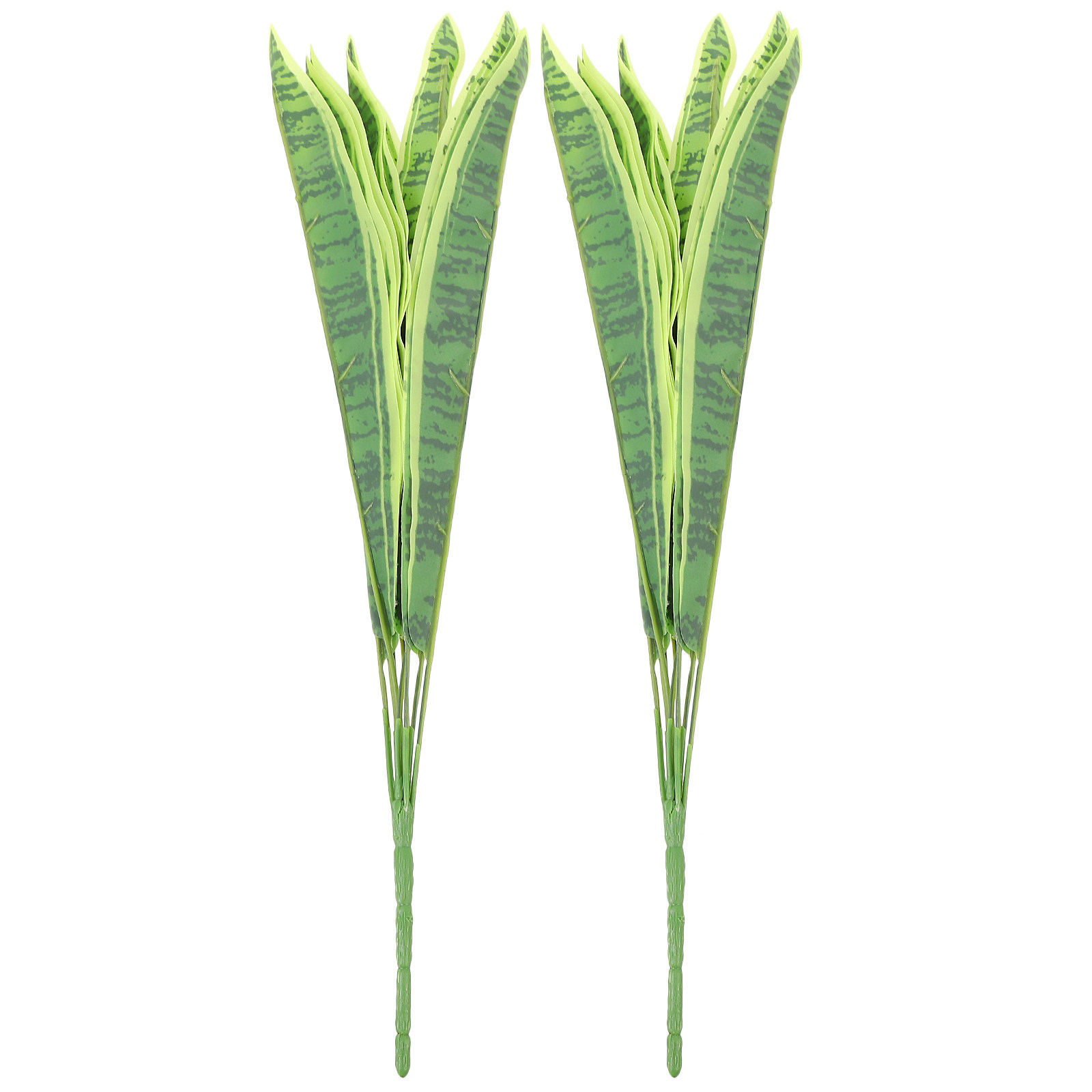 Home Office Simulator - 2Pcs Artificial Fake Snake Plant Sansevieria
