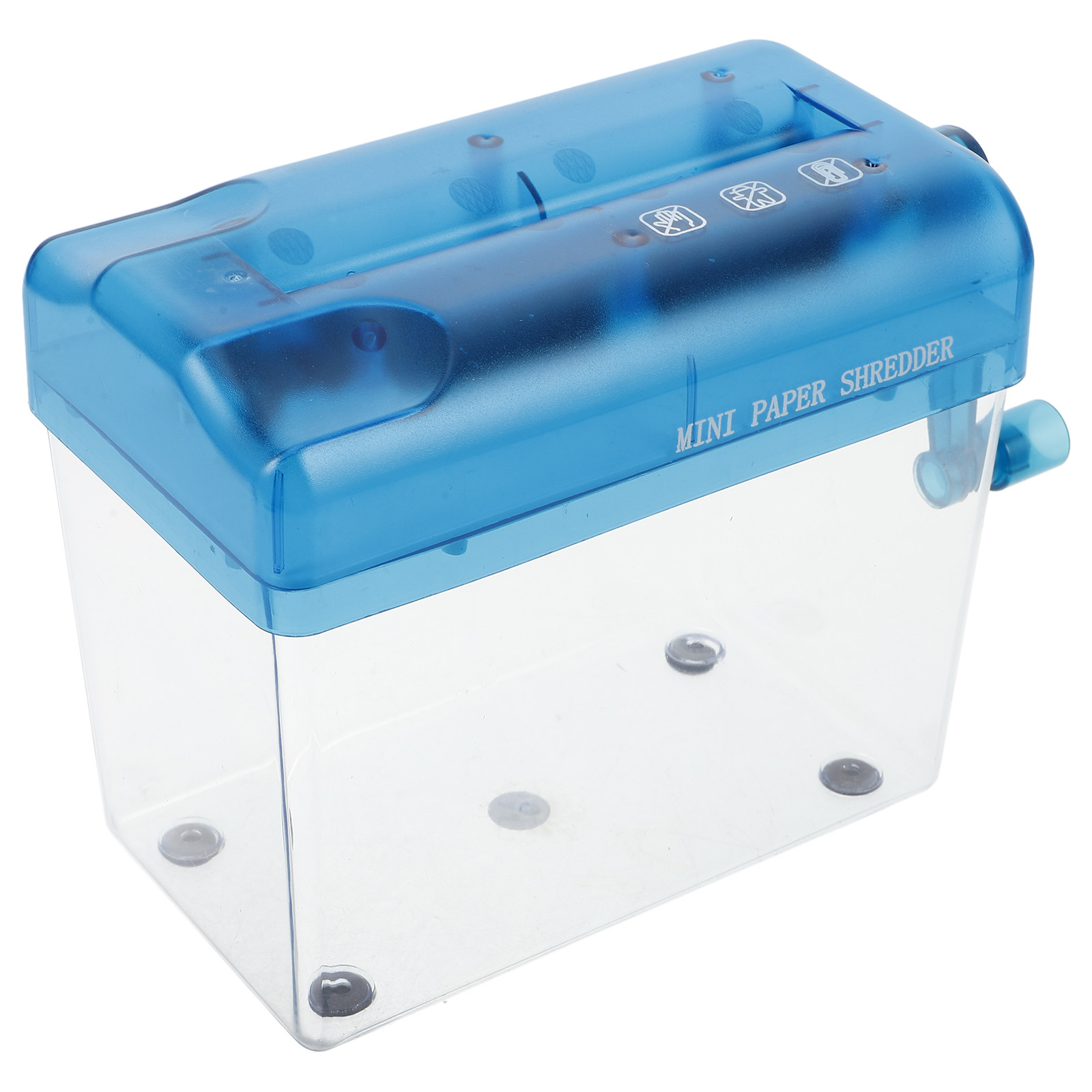 Home Office Paper Shredder - 1Pcs Manual Mini Shredder Desktop Document