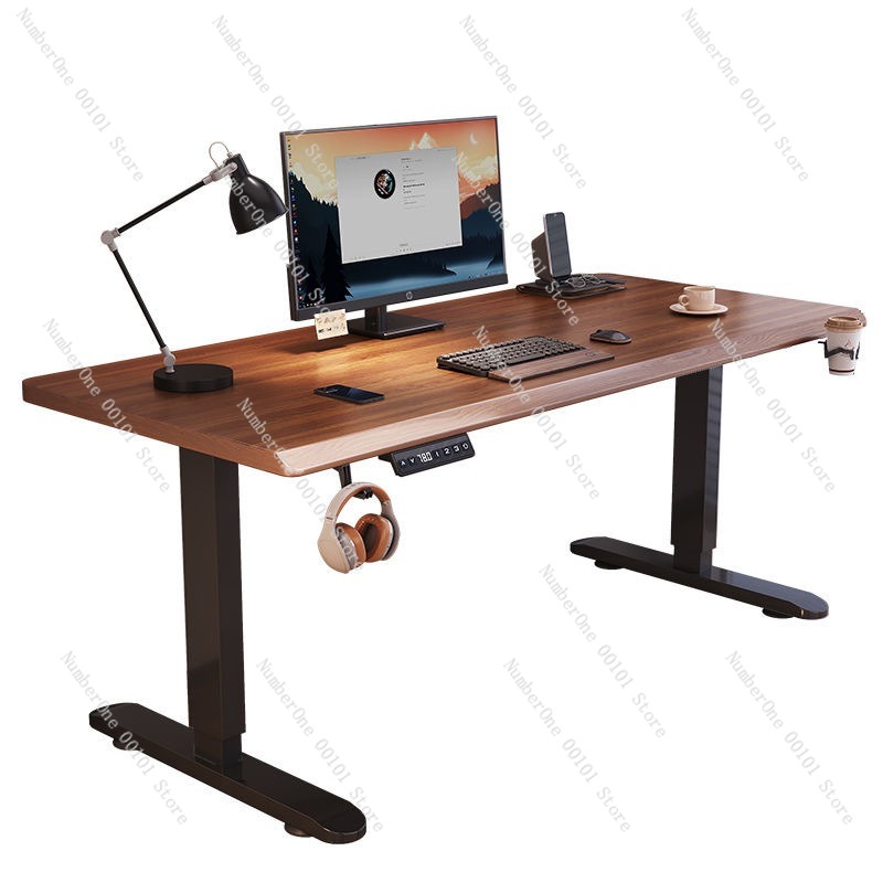Standing Desk Electric - Premium Electric Height Adjustable Desk Solid