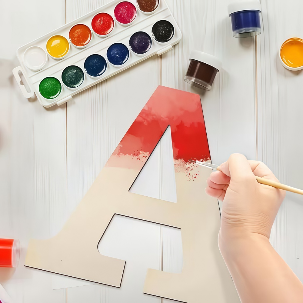 26pcs Designable Wood Letters  - đánh giá và giá Letter Tray Desk