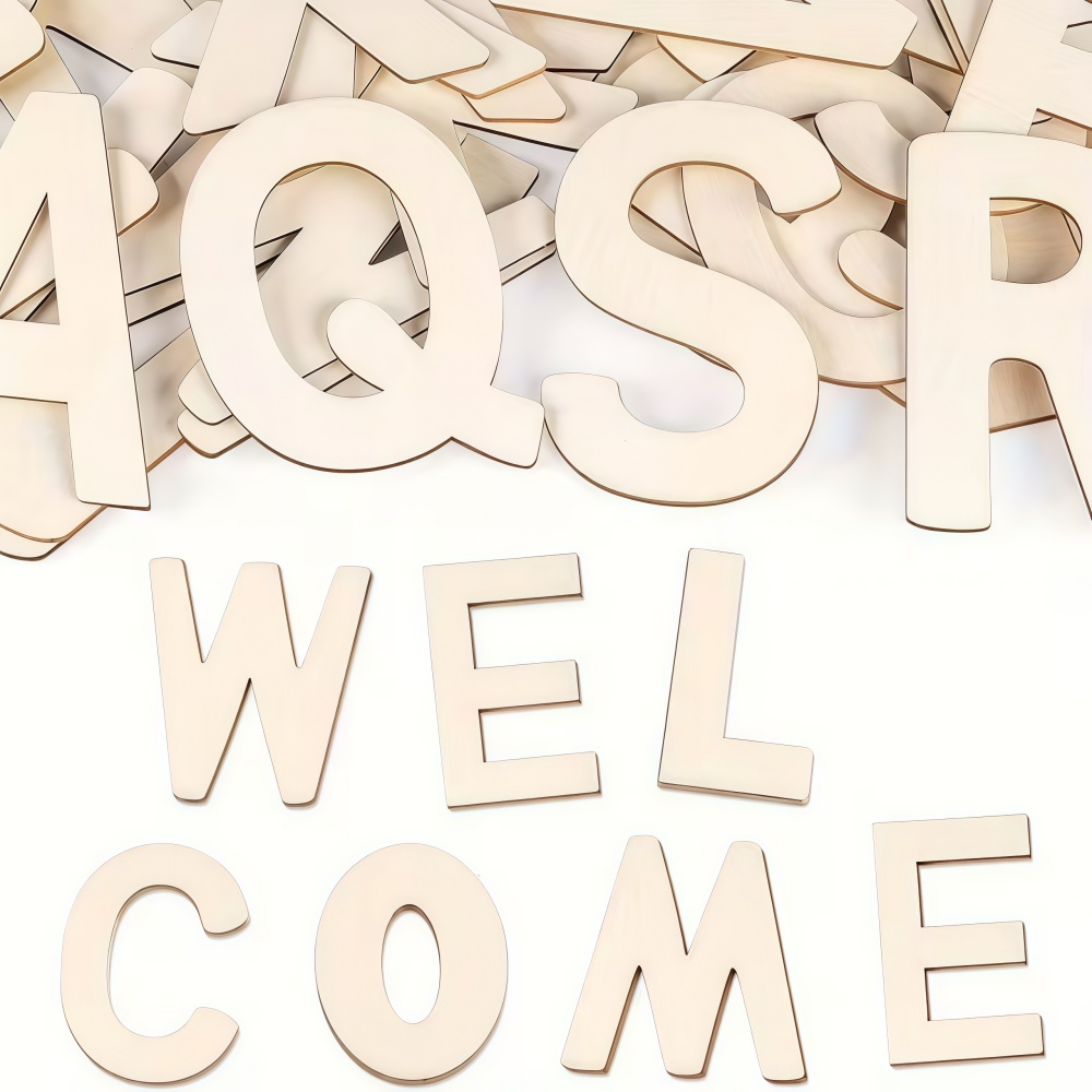 26pcs Designable Wood Letters  - đánh giá và giá Letter Tray Desk