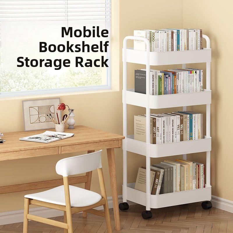 Mobile Bookshelf under Desk St - đánh giá và giá Rolling File Cart