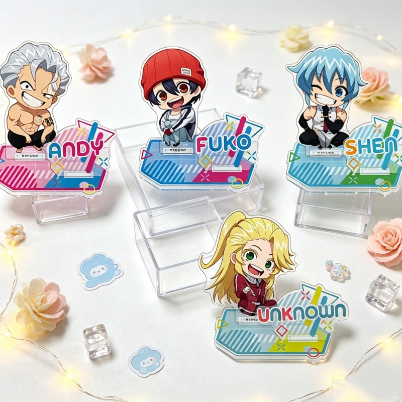 10cm Anime Acrylic Stand Figur - đánh giá và giá Standing Desk Electric