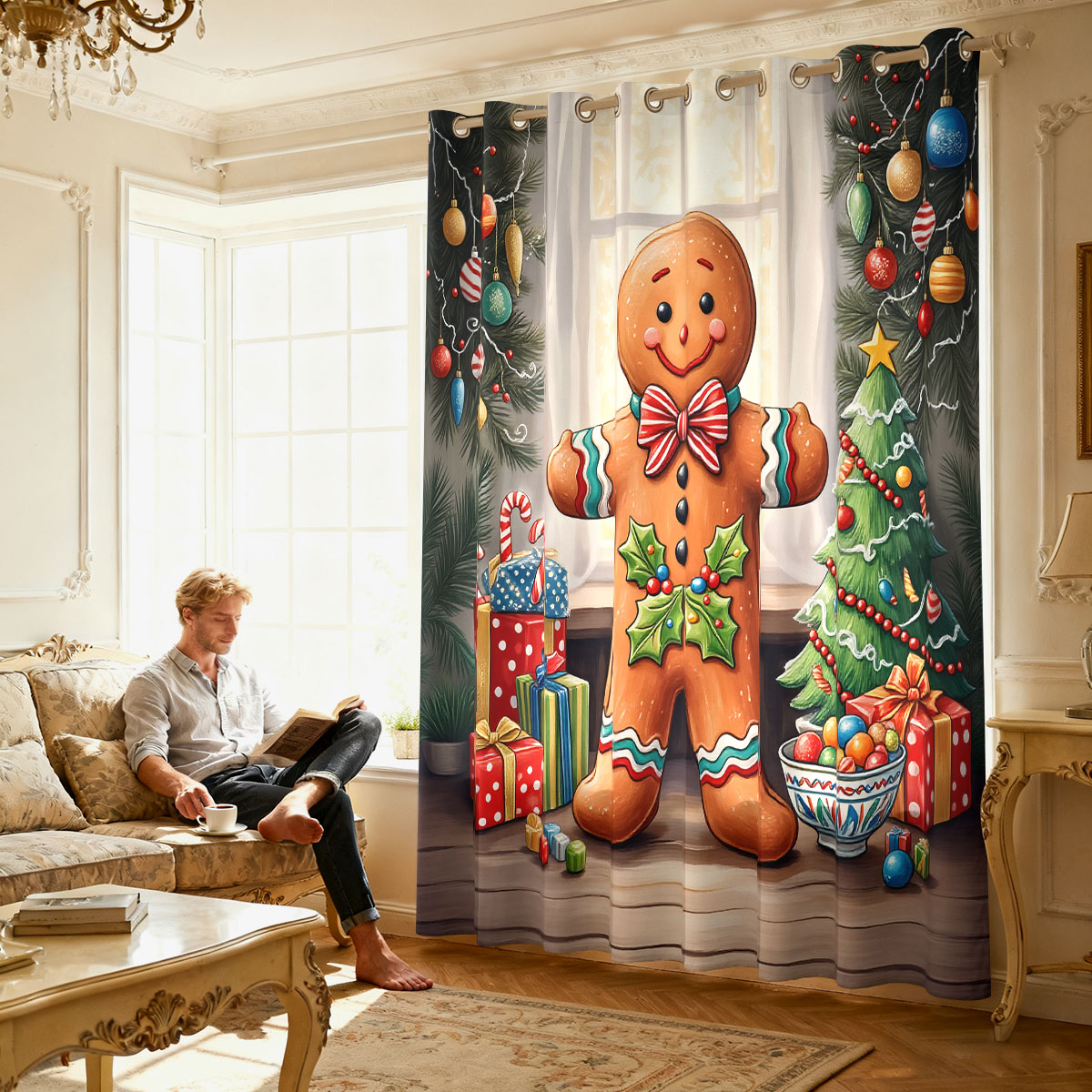 Christmas Gingerbread Man Xmas - đánh giá và giá Home Office Rate