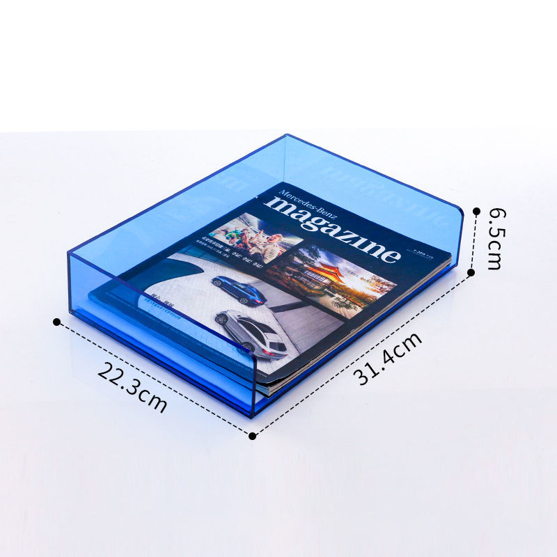 Acrylic File Paper Organizer L - đánh giá và giá Letter Tray Desk