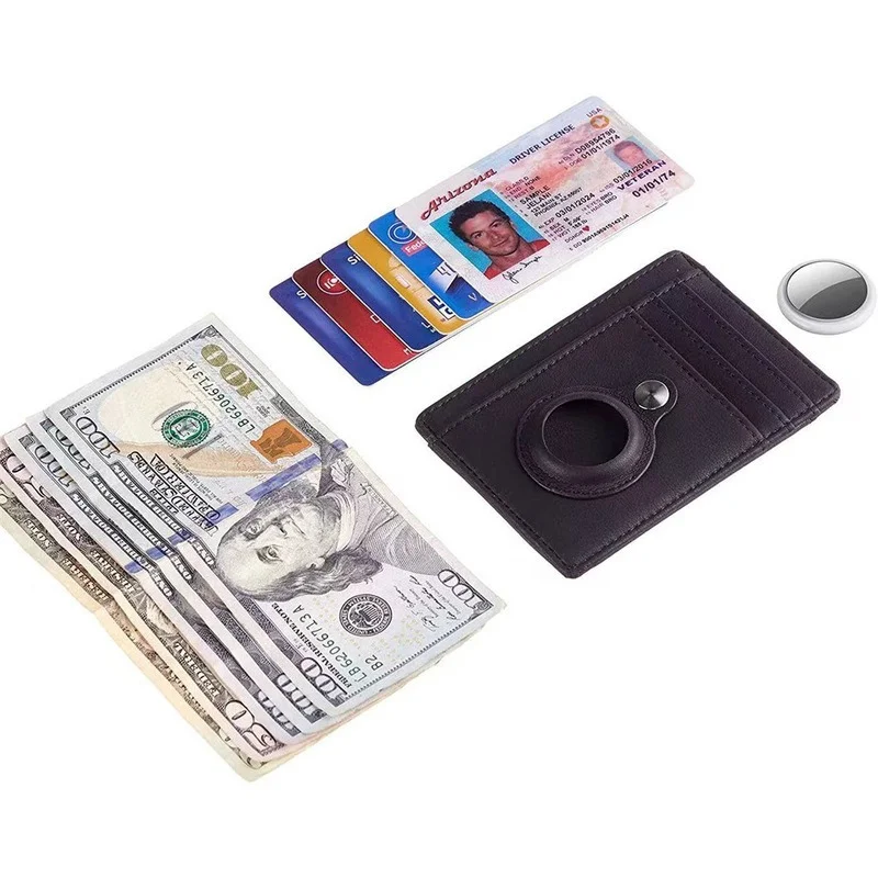 2021 Cho AirTag Thẻ Ví Túi Thi - đánh giá và giá Document Holder Stand