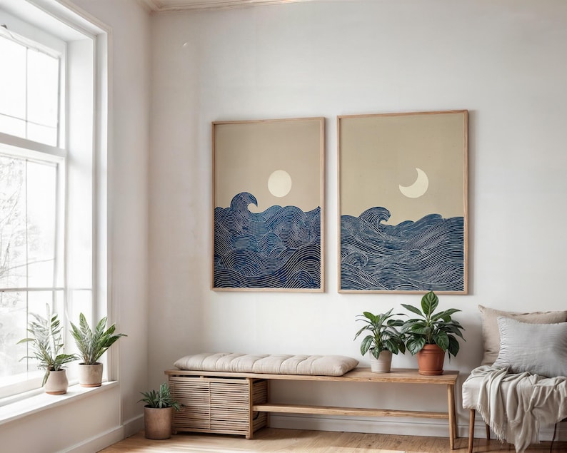 2pcs Japandi Minimalist Moon C - đánh giá và giá Home Office For Two