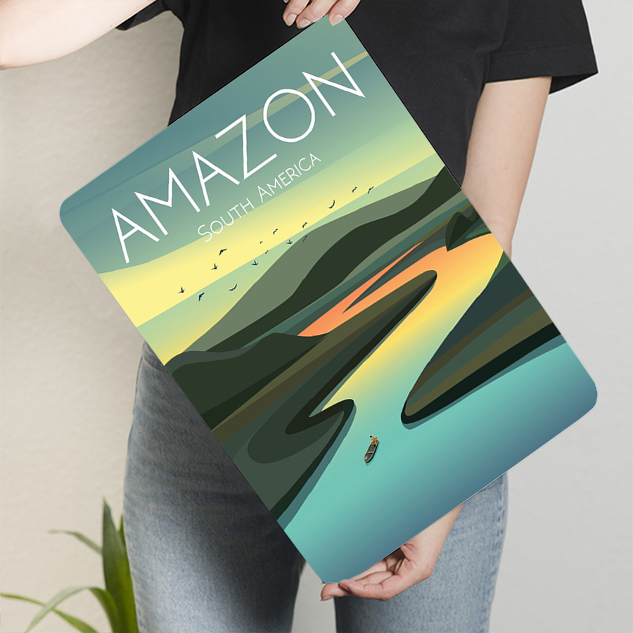 Amazon River Landscape Metal W - đánh giá và giá Home Office Amazon