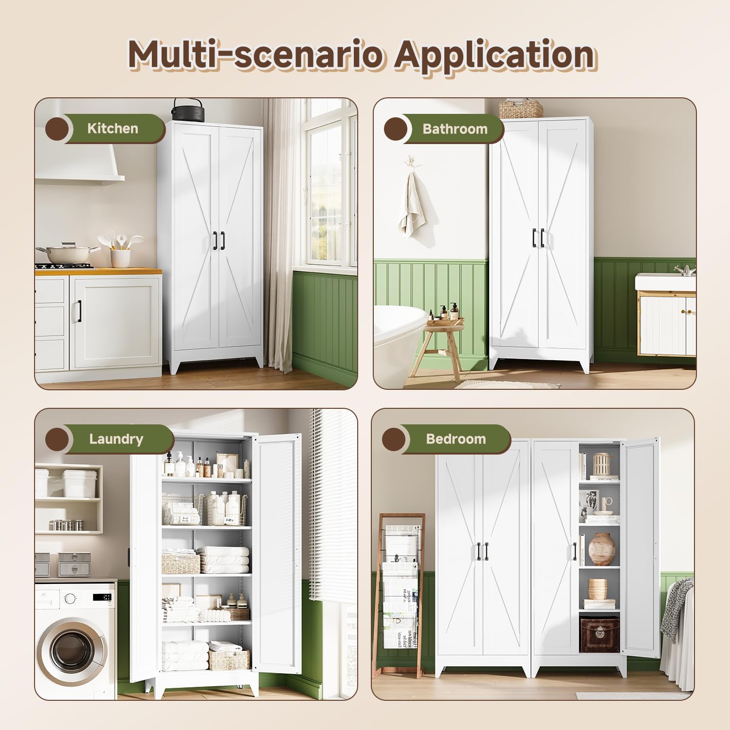 Tall Metal Storage Cabinet, Fr - đánh giá và giá Home Office For Two