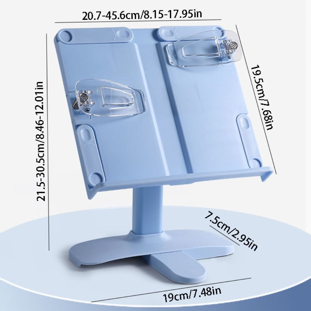 Adjustable Angle Height Desk B - đánh giá và giá Document Holder Stand