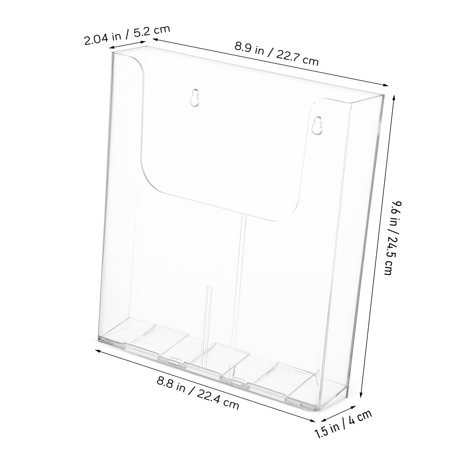 Clear Acrylic Brochure Holder  - đánh giá và giá Document Holder Stand