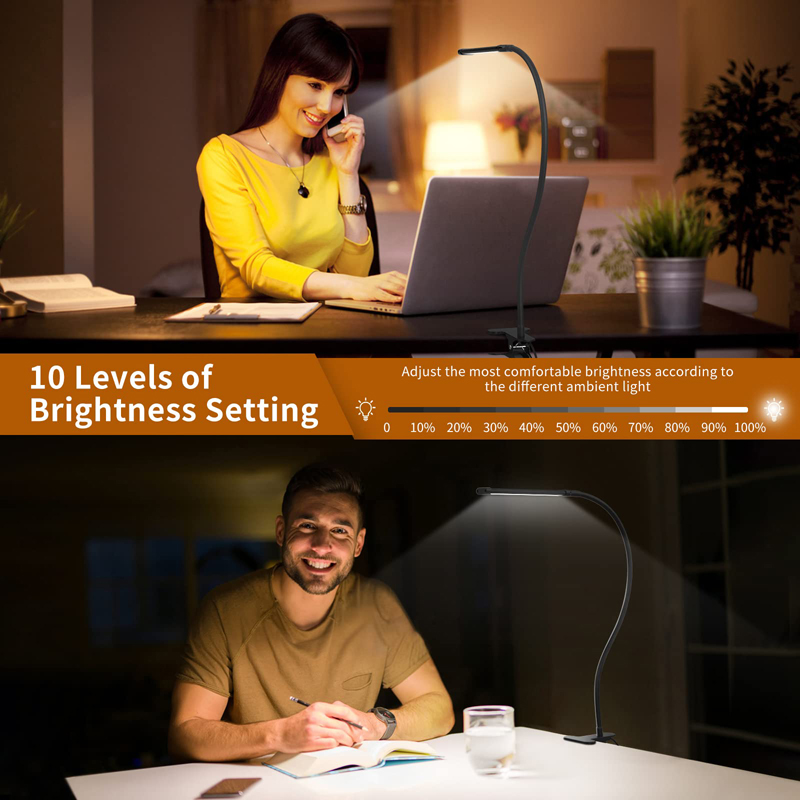 LED Desk Lamp Bedside Bed 360° - đánh giá và giá Standing Desk Electric