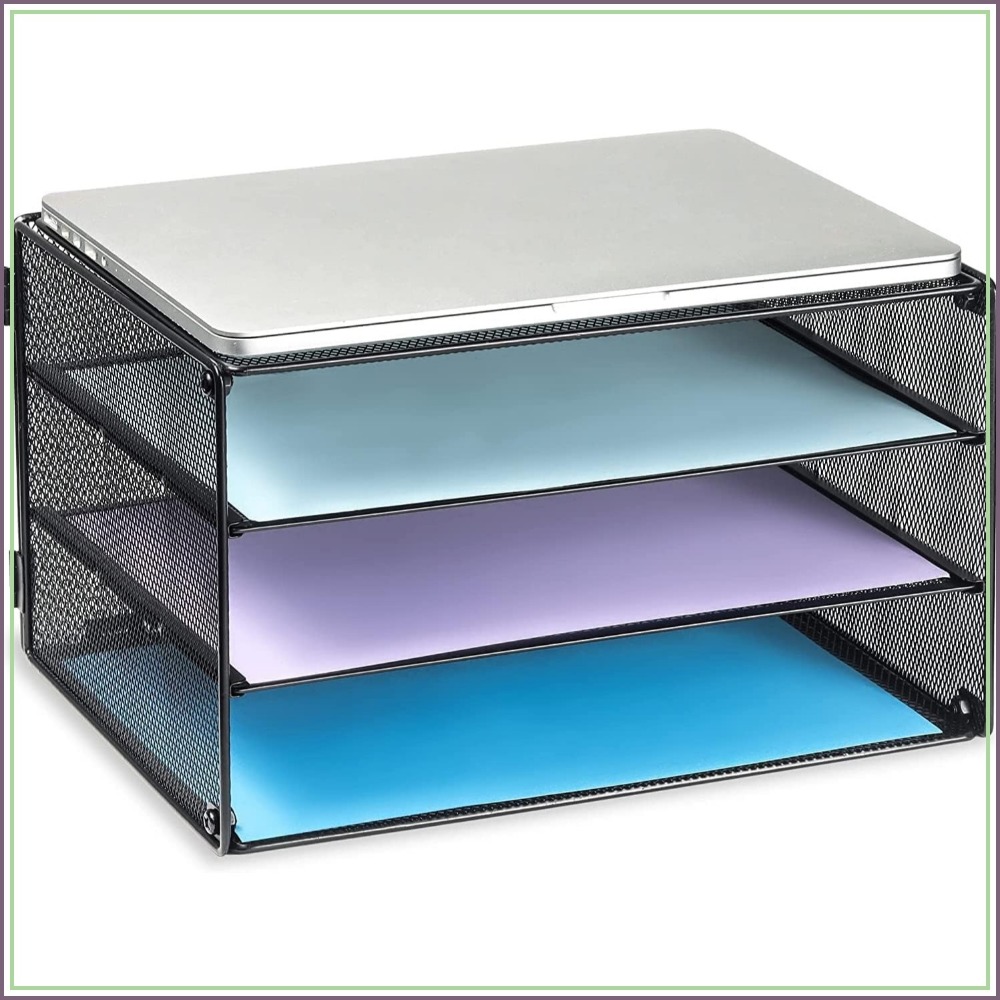 3-Tier Mesh Letter Tray for De - đánh giá và giá Letter Tray Desk