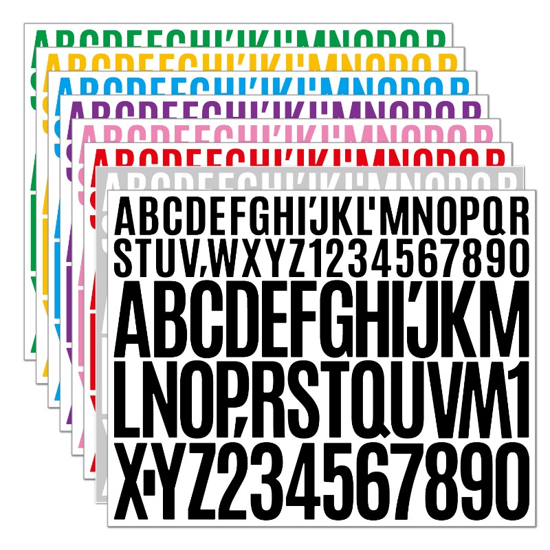 1+2 Inch Mixed Alphabet Number - đánh giá và giá Letter Tray Desk