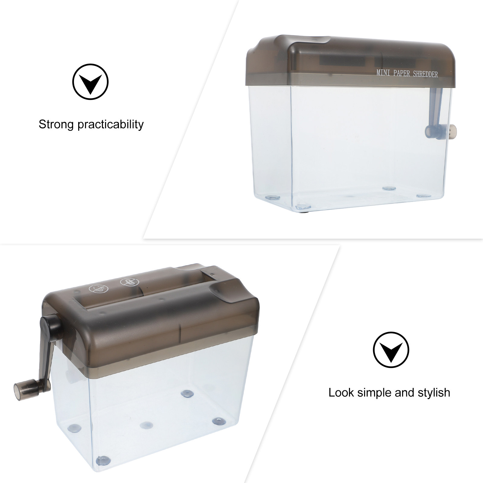 1Pcs Manual Mini Shredder Desk - đánh giá và giá Home Office Paper Shredder