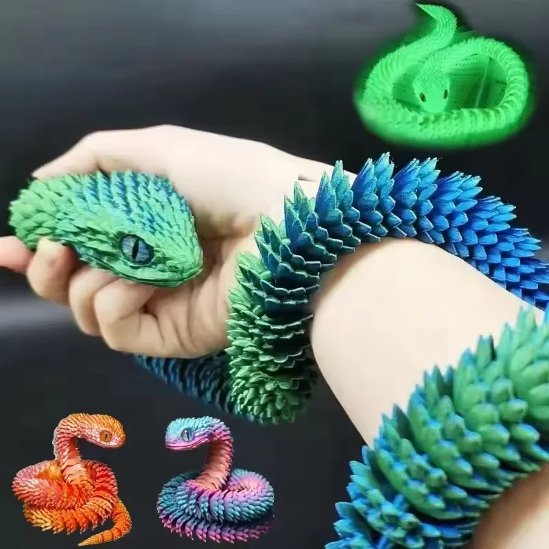 3D Printed Snake Movable Joint - đánh giá và giá Home Office Simulator