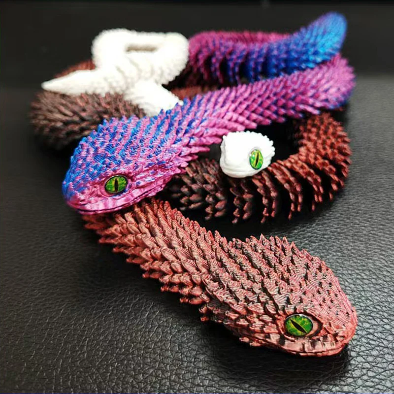 3D Printed Snake Movable Joint - đánh giá và giá Home Office Simulator