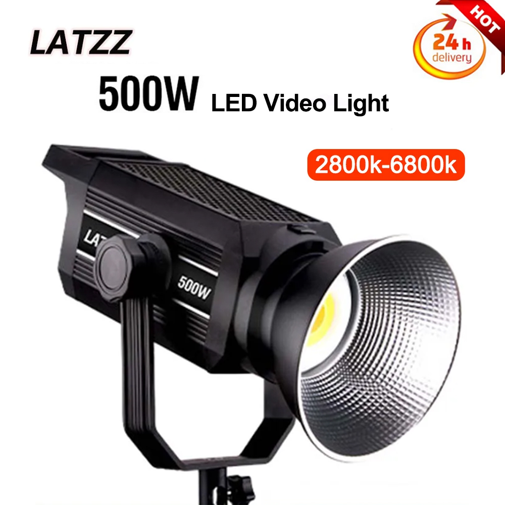LATZZ 500W LED Video Light 280 - đánh giá và giá Zoom Lighting Kit