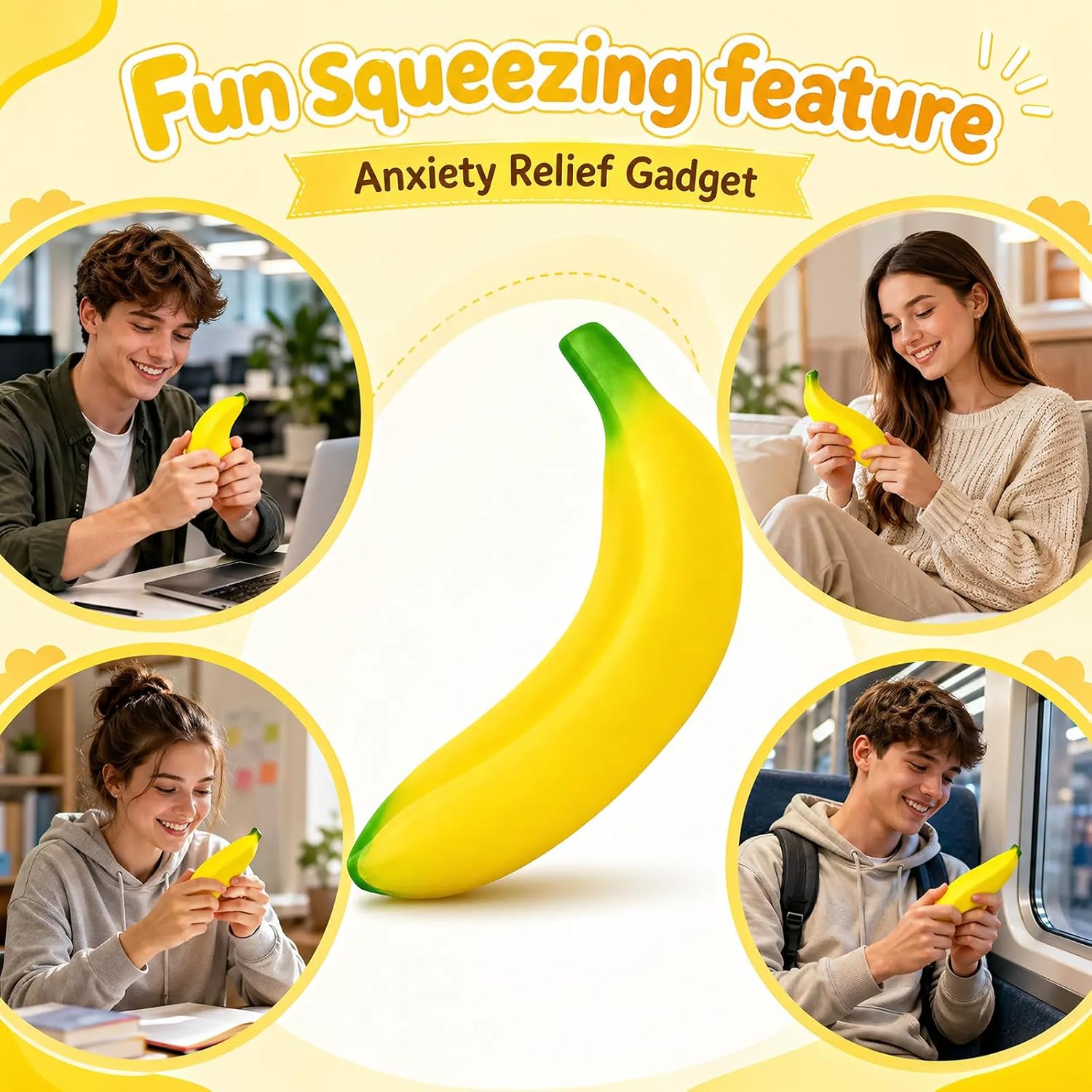 1~4Pcs Funny Simulated Banana, - đánh giá và giá Home Office Simulator