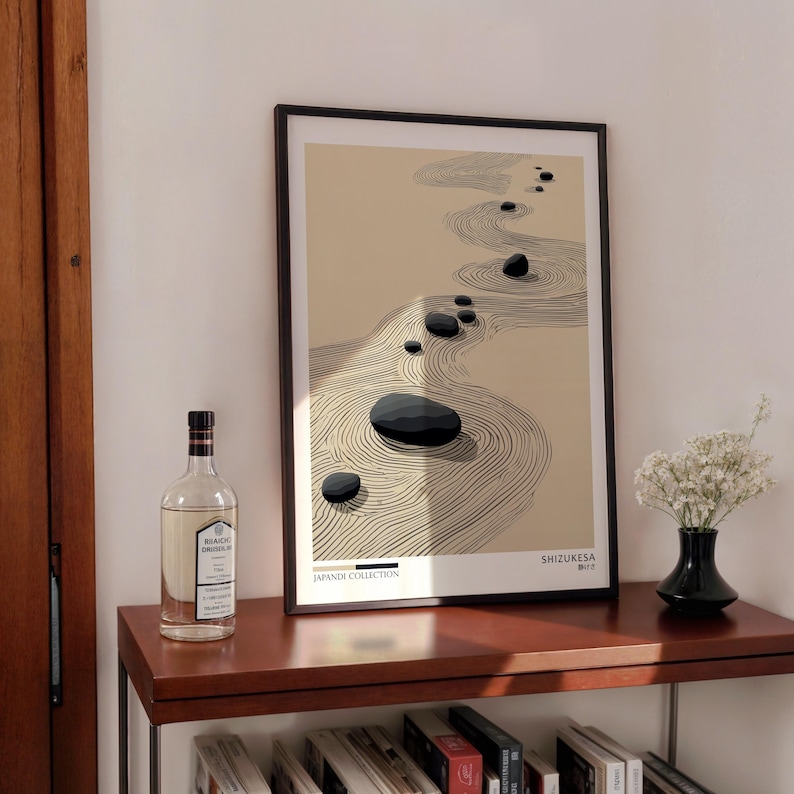 2pcs Japandi Zen Canvas Wall A - đánh giá và giá Home Office For Two