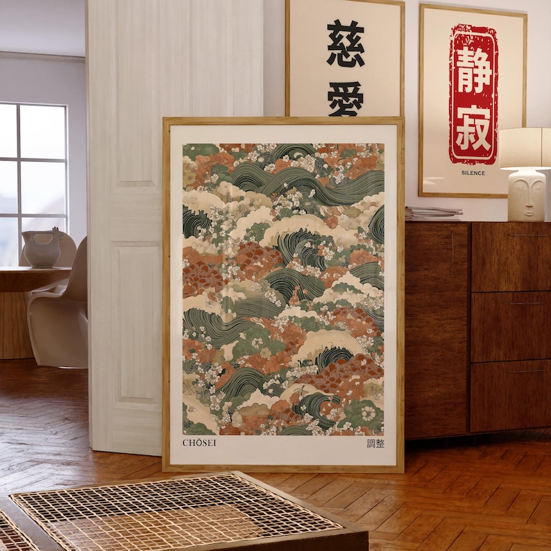 2pcs Japandi Zen Canvas Wall A - đánh giá và giá Home Office For Two