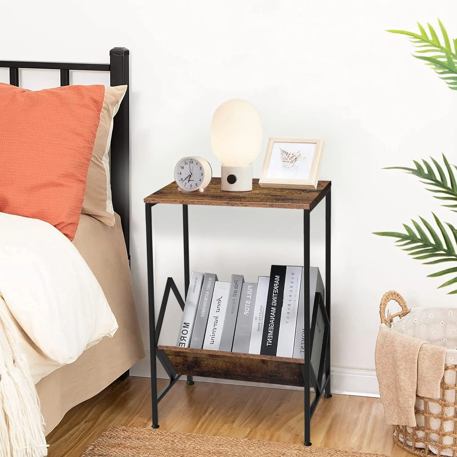 'Table Nightstand Up to 80 Alb - đánh giá và giá Home Office Amazon