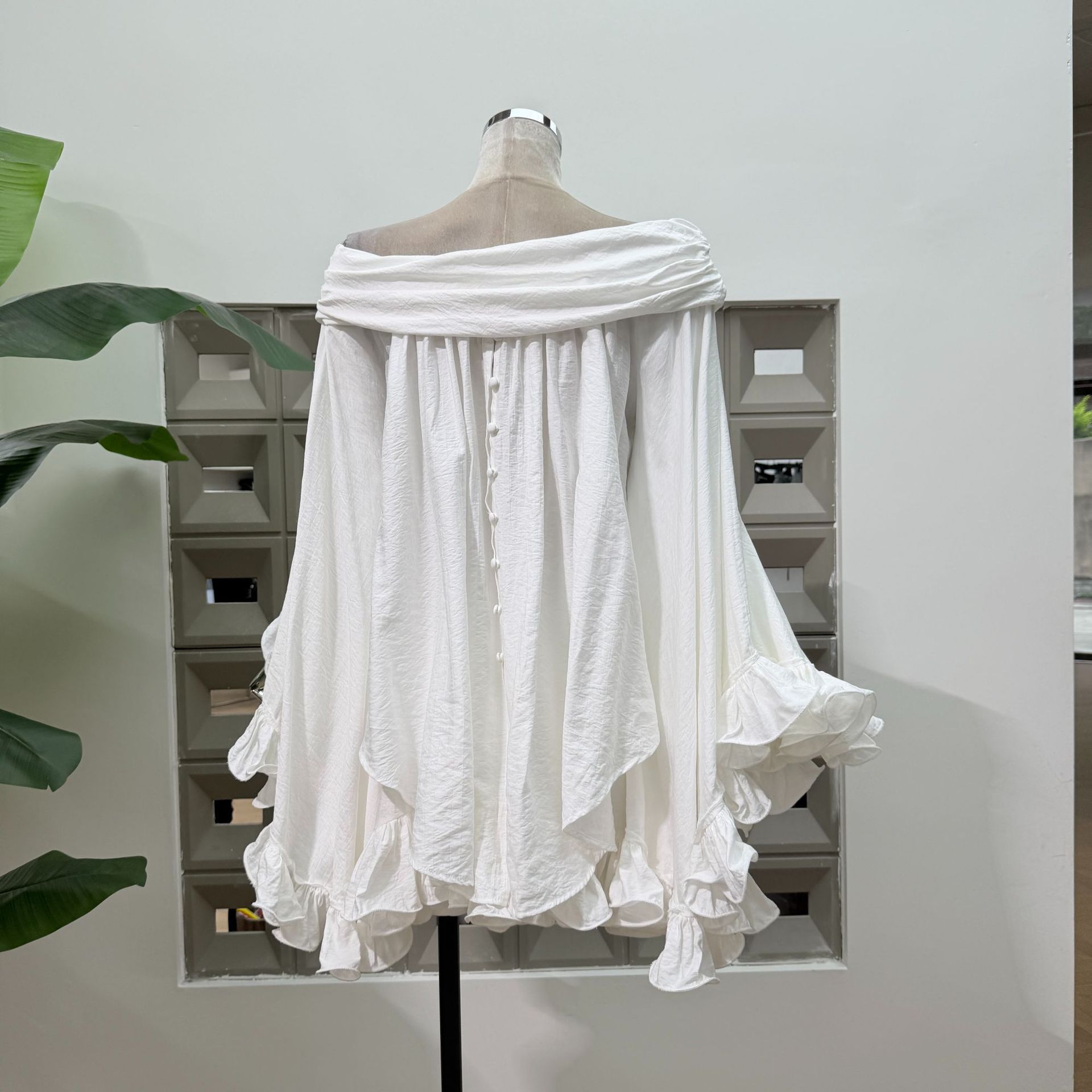 Summer Solid Color Ruffled Loo - đánh giá và giá Home Office For Two
