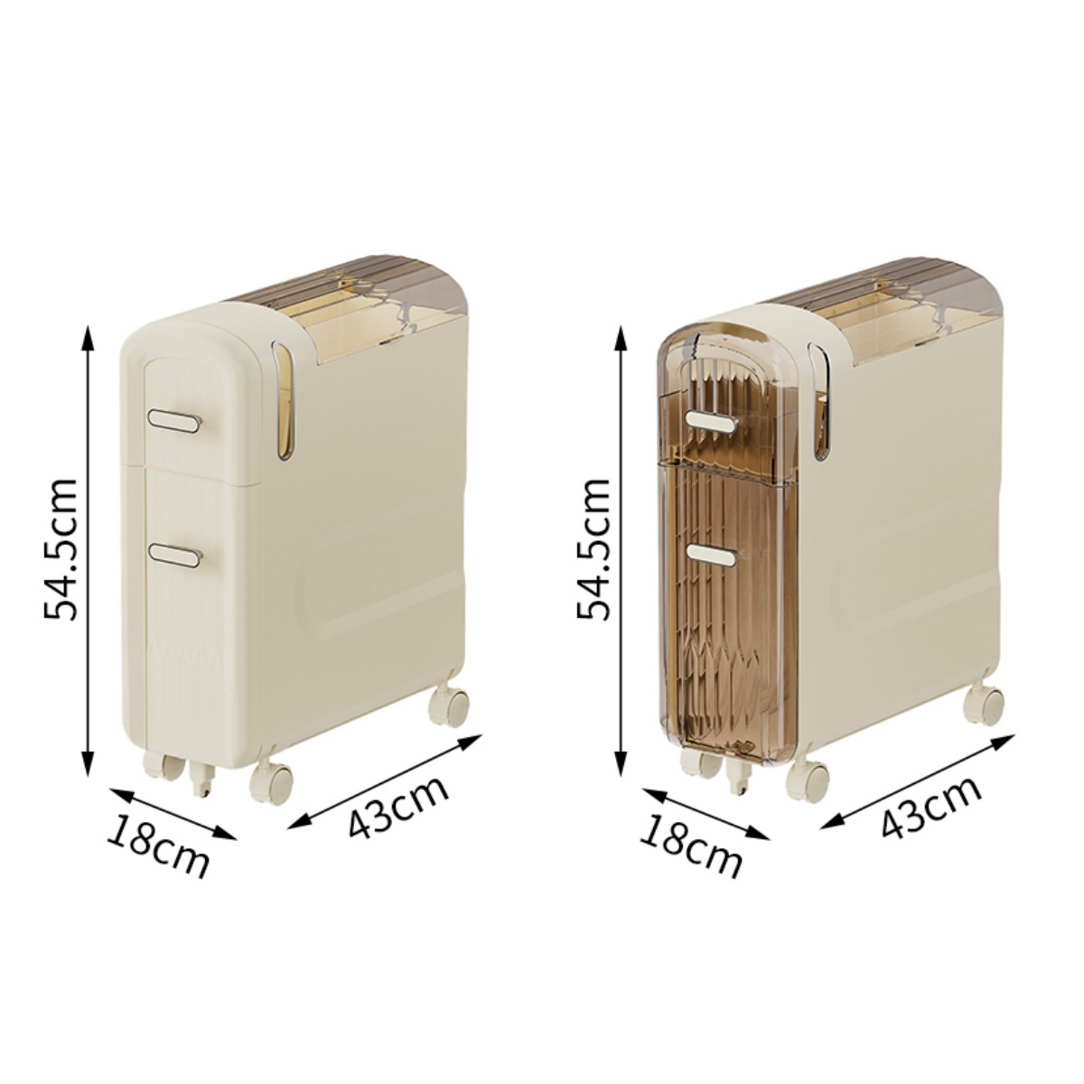 4-Tier Slim Rolling Cabinet Ba - đánh giá và giá Rolling File Cart