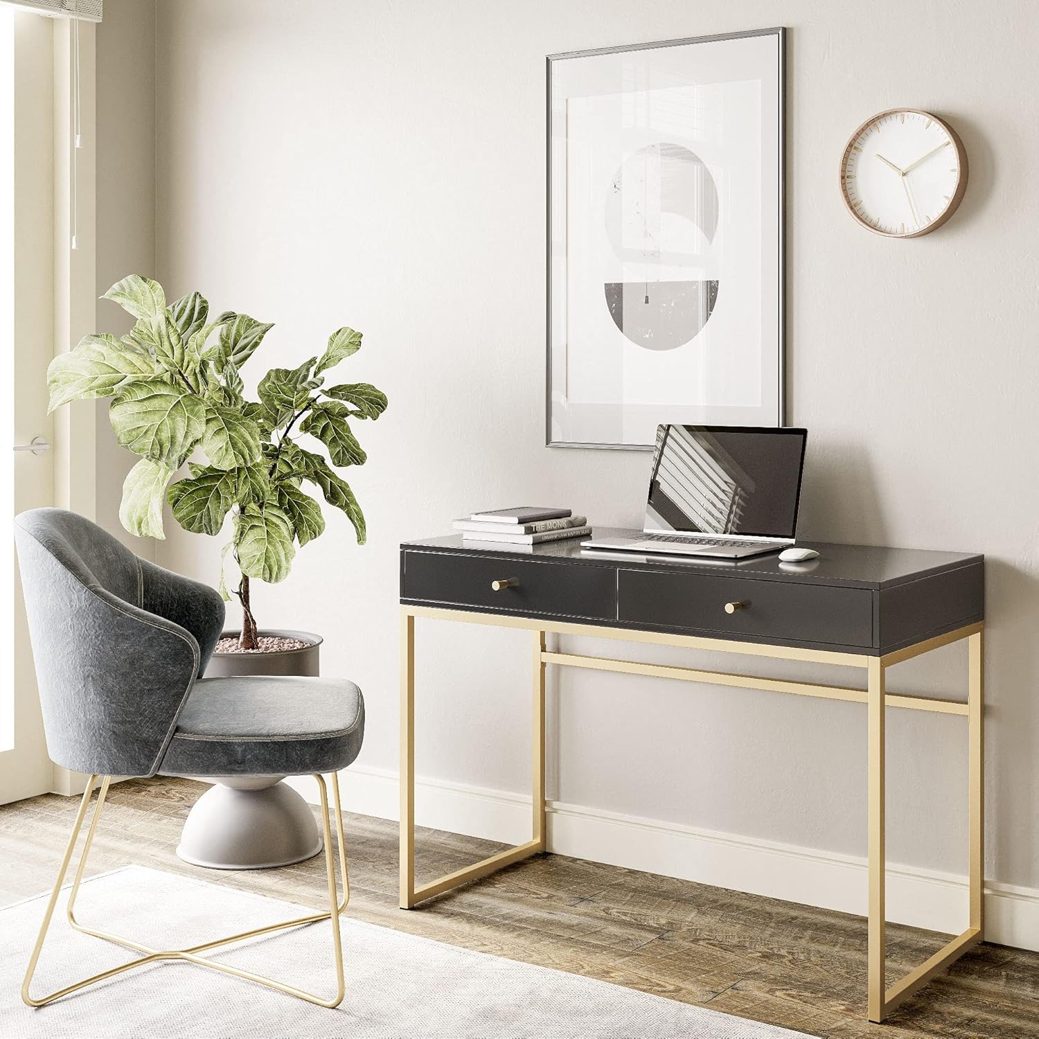 42 Inch Makeup Vanity or Home  - đánh giá và giá Home Office For Two