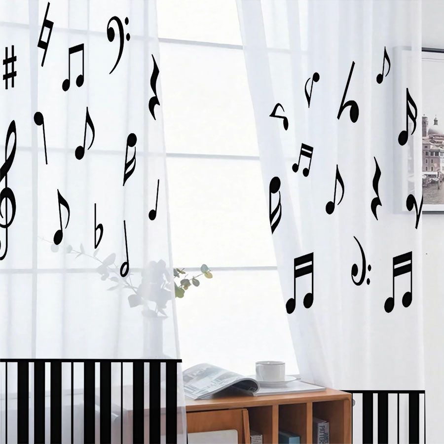 2PCS Digital Print Sheer Curta - đánh giá và giá Home Office Rate